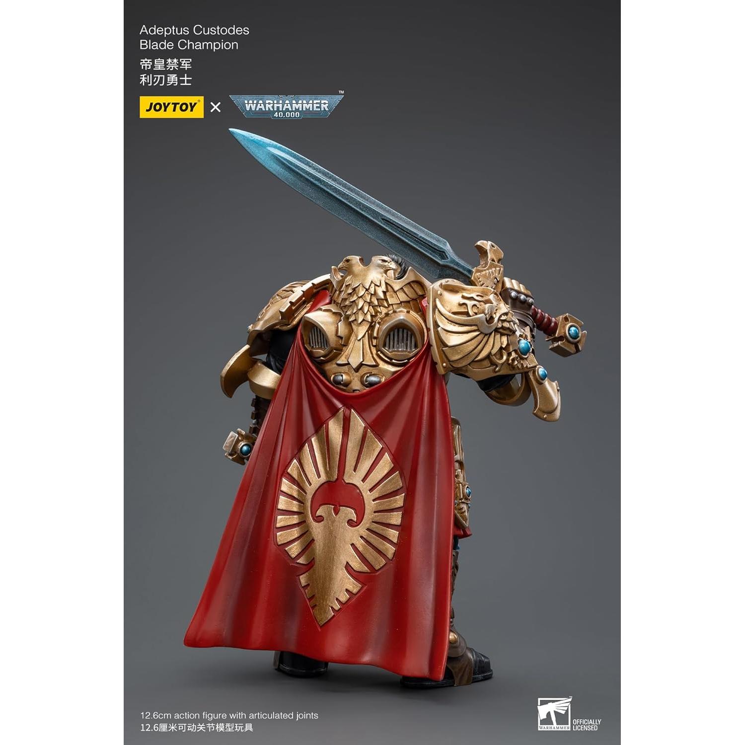 Figura de Acción JoyToy Warhammer 40K Adeptus Custodes 12.7 cm