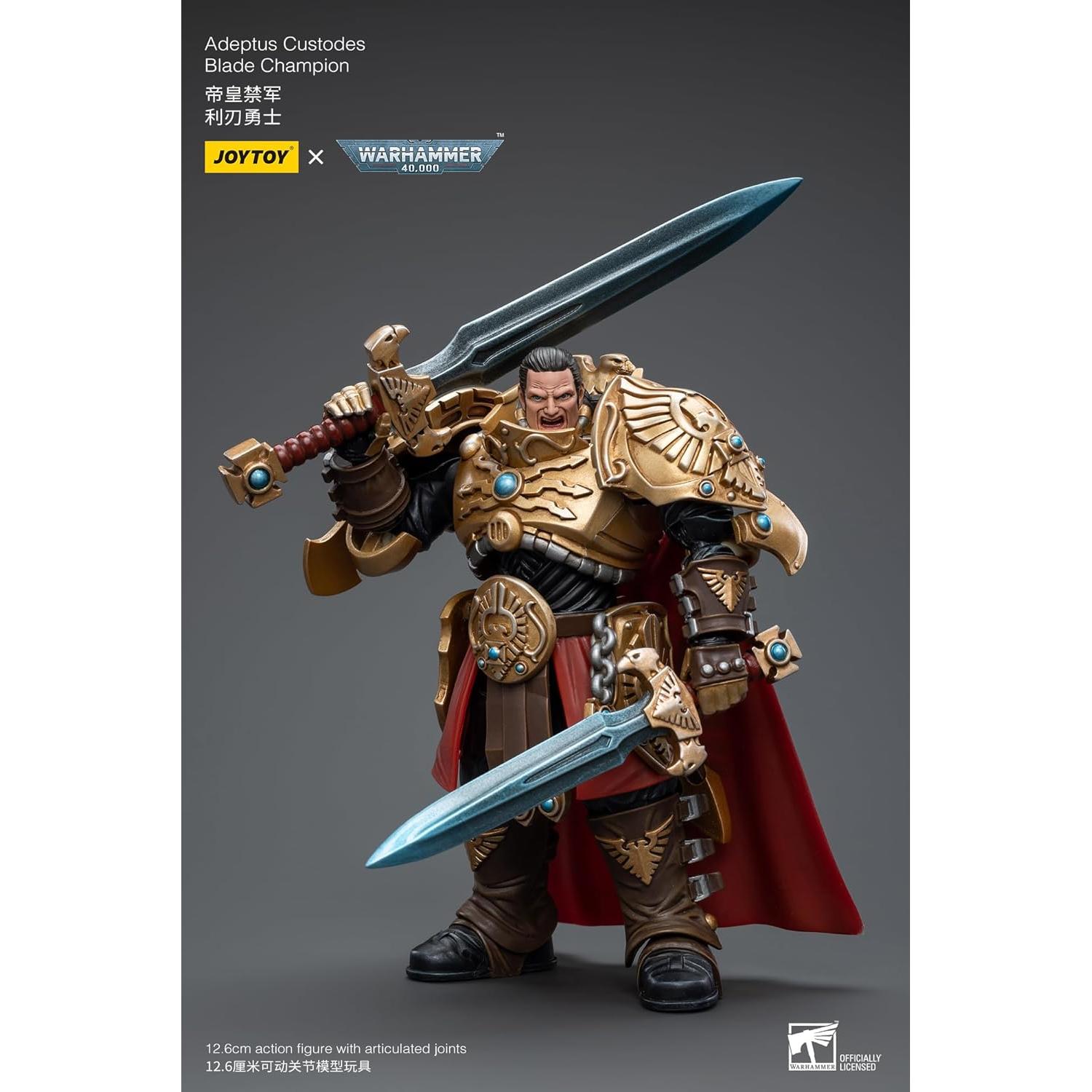 Figura de Acción JoyToy Warhammer 40K Adeptus Custodes 12.7 cm