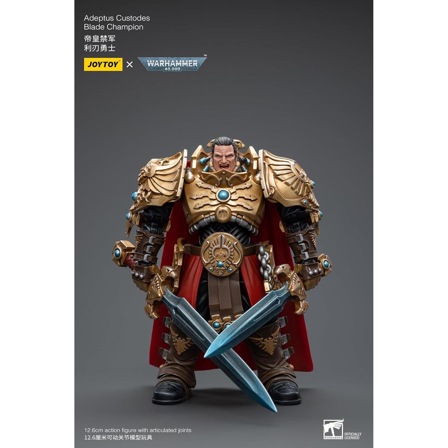 Figura de Acción JoyToy Warhammer 40K Adeptus Custodes 12.7 cm