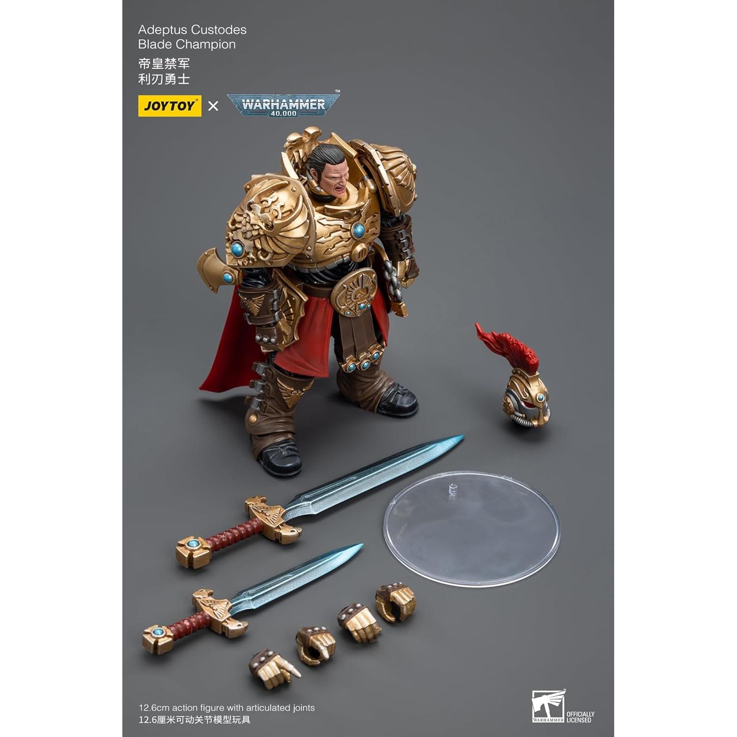 Figura de Acción JoyToy Warhammer 40K Adeptus Custodes 12.7 cm