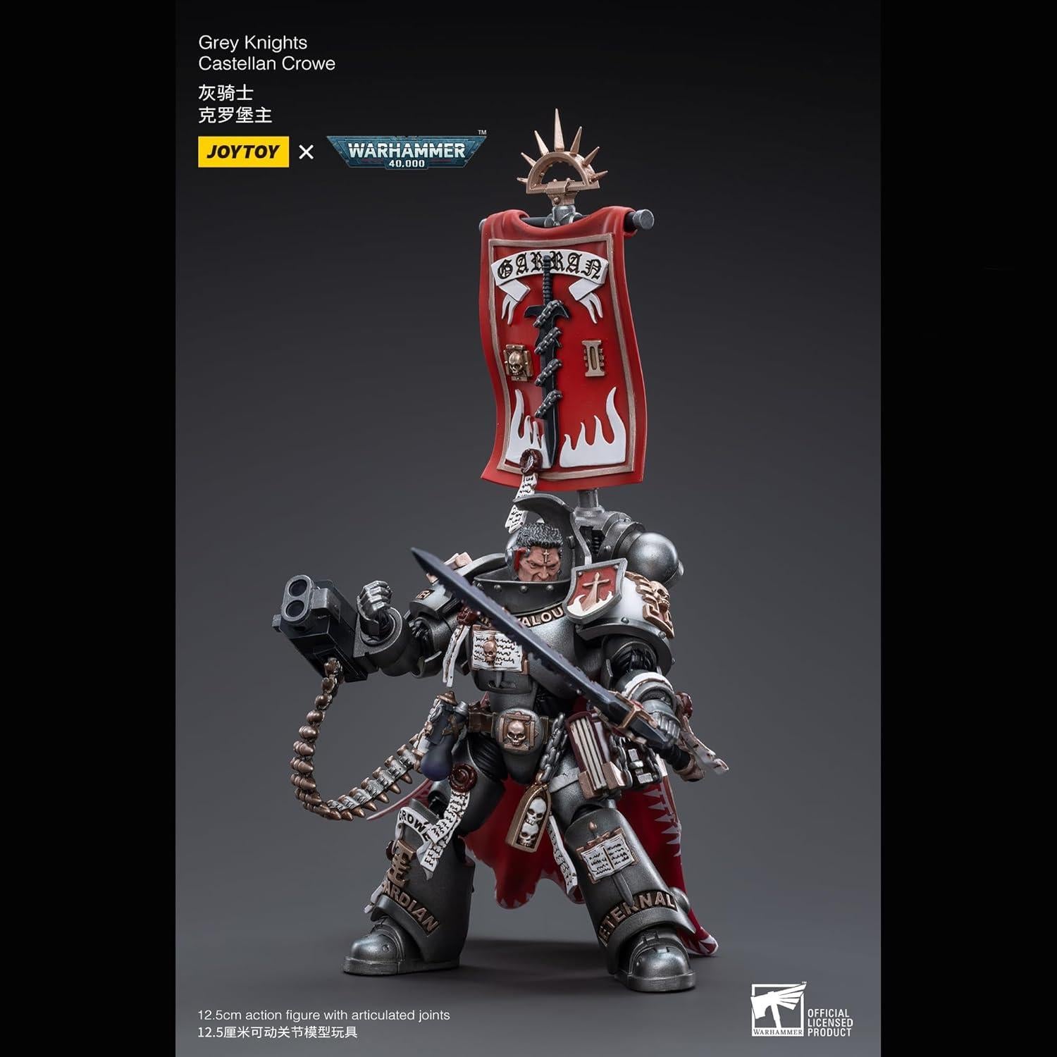 Figura de Acción JOYTOY Warhammer 40,000 Castellan Crowe 20 cm