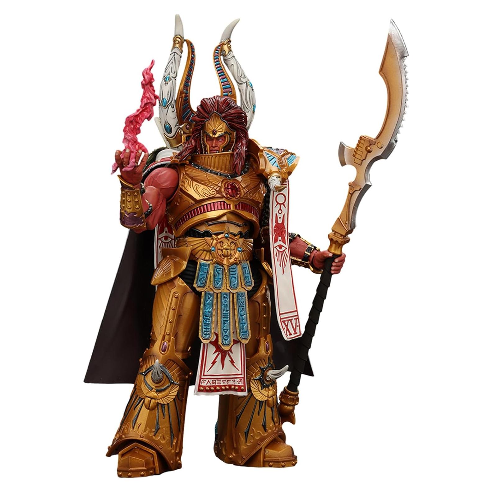 Figura de Acción JOYTOY Warhammer 40k Magnus El Rojo 1:18