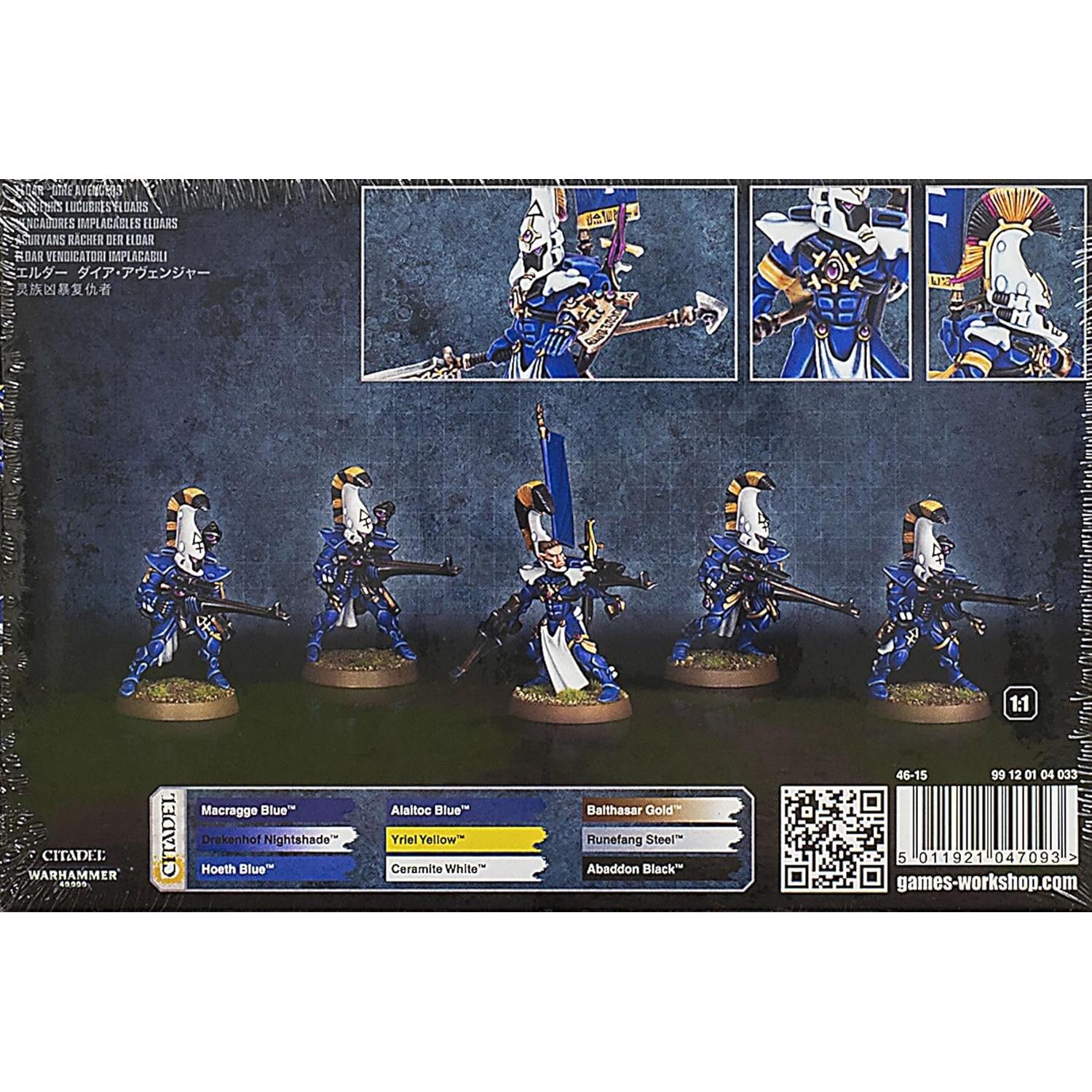 Juego de Mesa Warhammer 40K Eldar Dire Avengers - 5 Miniaturas