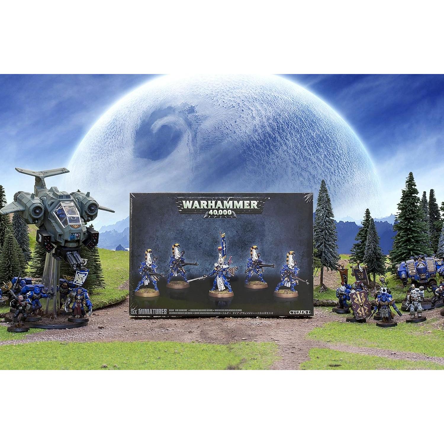 Juego de Mesa Warhammer 40K Eldar Dire Avengers - 5 Miniaturas