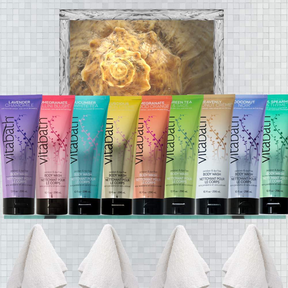 Gel de Ducha Hidratante Vitabath Pepino y Té Blanco 340 g