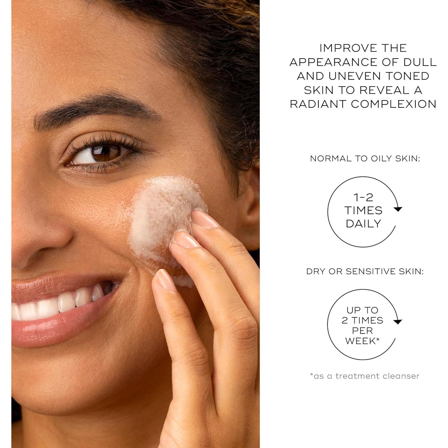 Limpiador Facial Diario Medik8 Surface Radiance 141.75 g AHA BHA