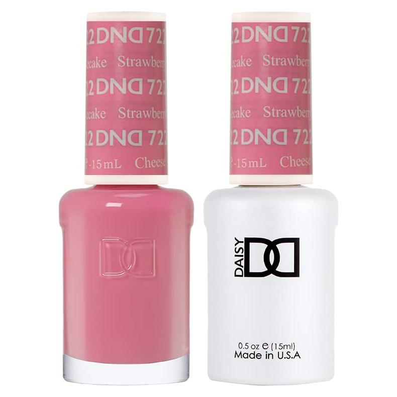 Conjunto de Esmalte en Gel DND Rosa 15 ml UV/LED y Secado al Aire