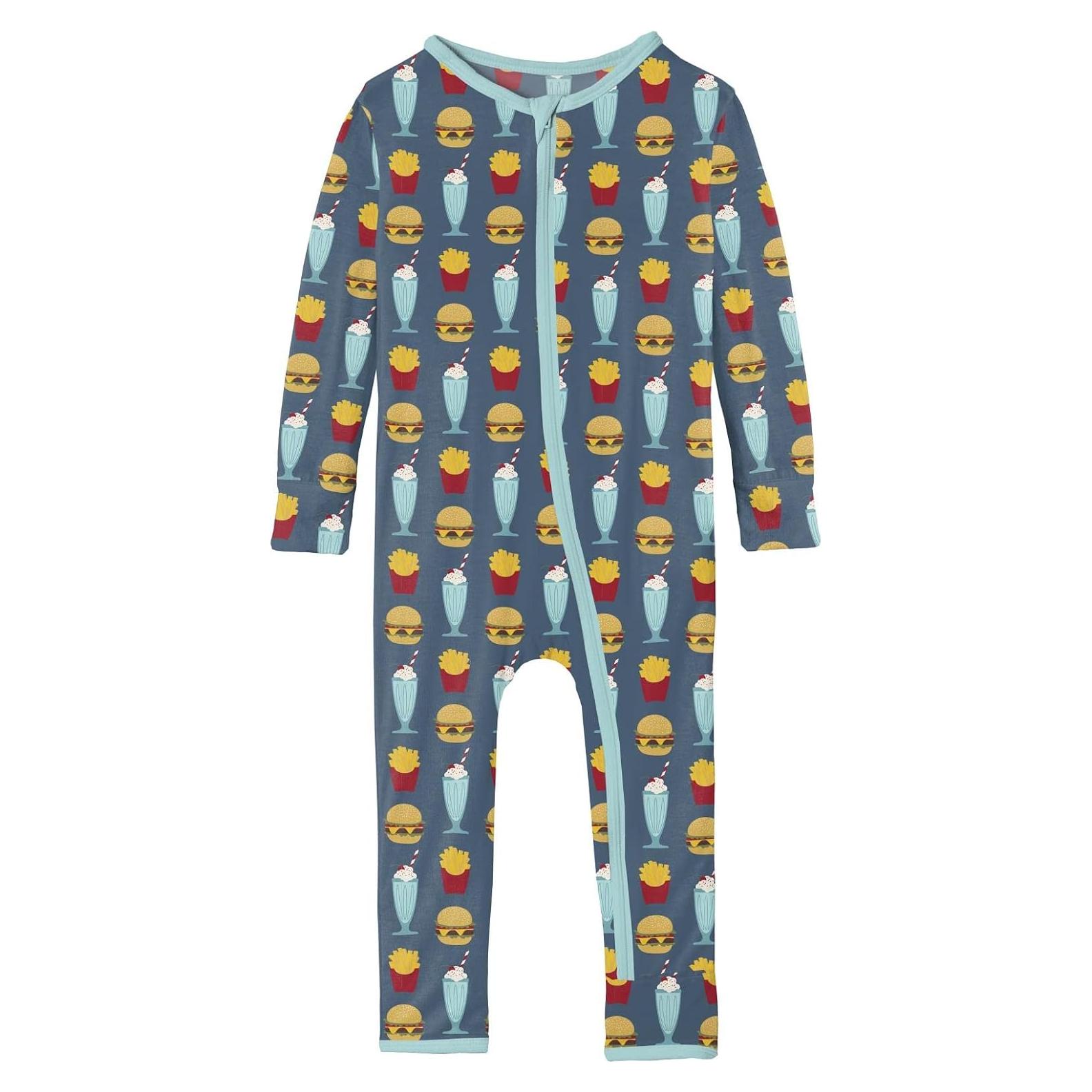 Mono KicKee para Bebé 3-6 Meses Cremallera Suave UPF 50+