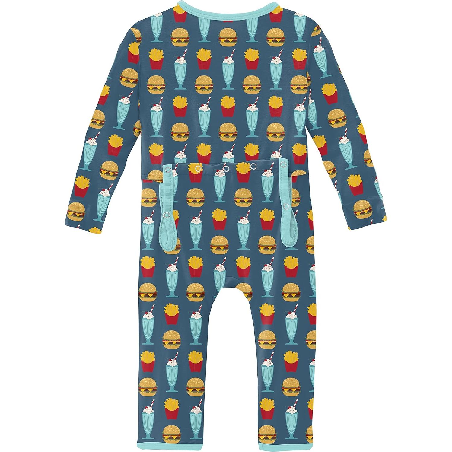 Mono KicKee para Bebé 3-6 Meses Cremallera Suave UPF 50+