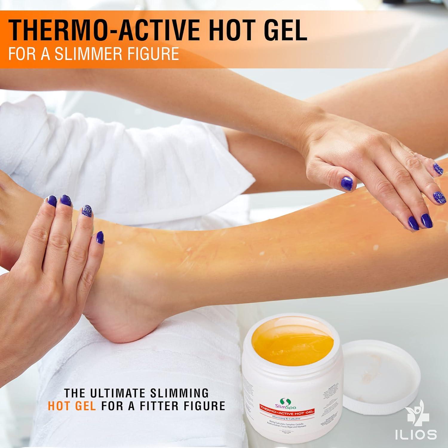 Gel Caliente Termo-Activo SlimSpa 473ml - Eliminador de Celulitis