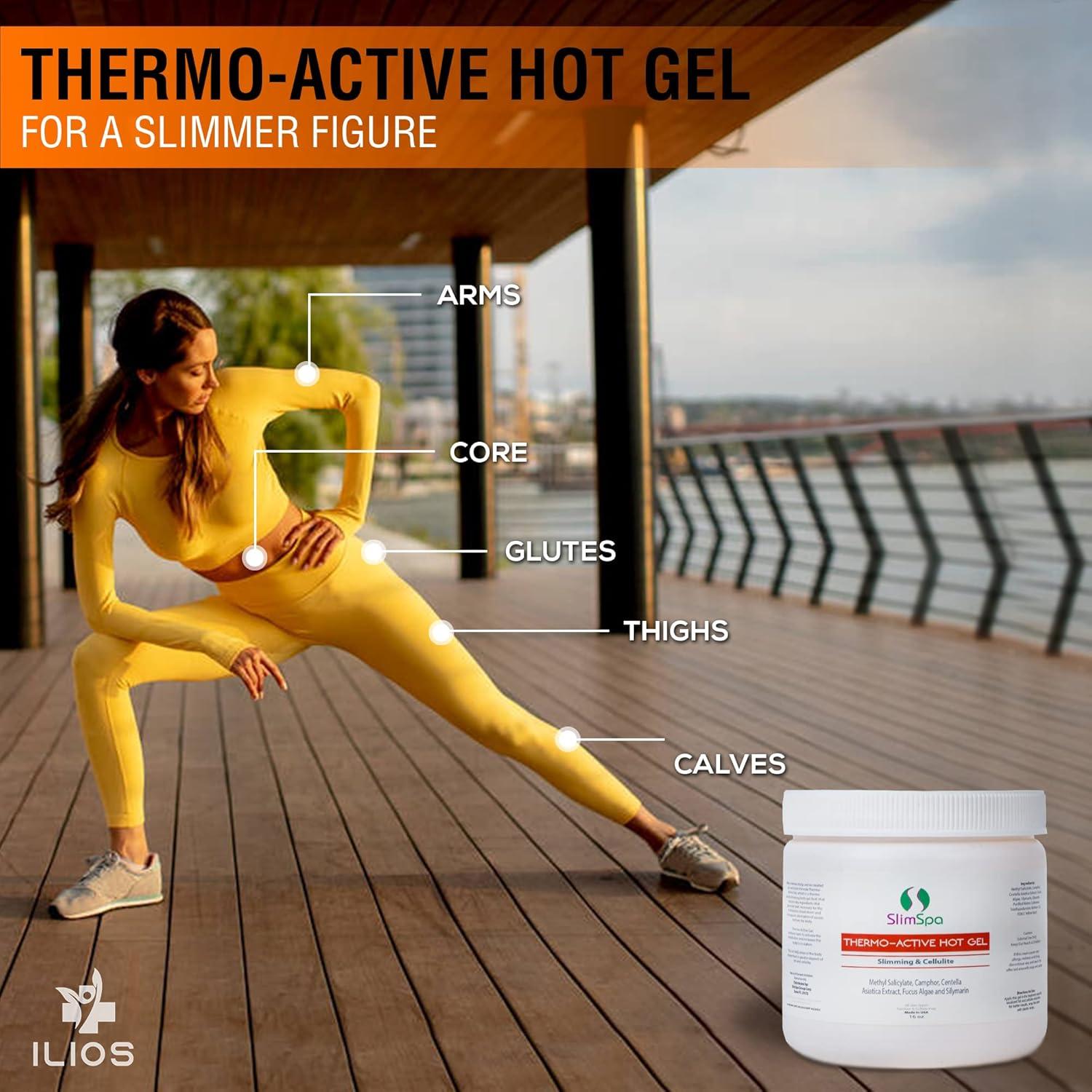 Gel Caliente Termo-Activo SlimSpa 473ml - Eliminador de Celulitis
