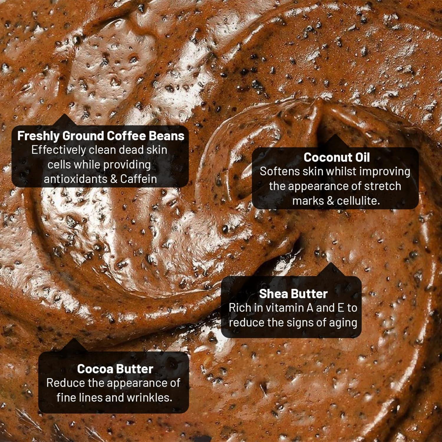 Exfoliante Corporal Cocoon Original Café 798 ml Vegano