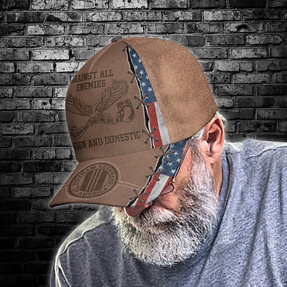 Gorra Premium Veterano de Vietnam Vetadn Ajustable 100% Poliéster