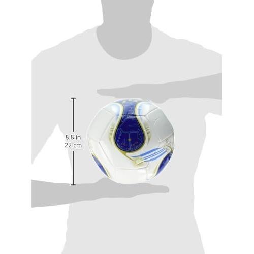 Balón de Fútbol Adidas Messi Club Tamaño 5 - Blanco/Azul