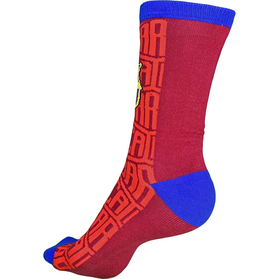 Calcetines oficiales FC Barcelona rojos talla 9-13 con logo
