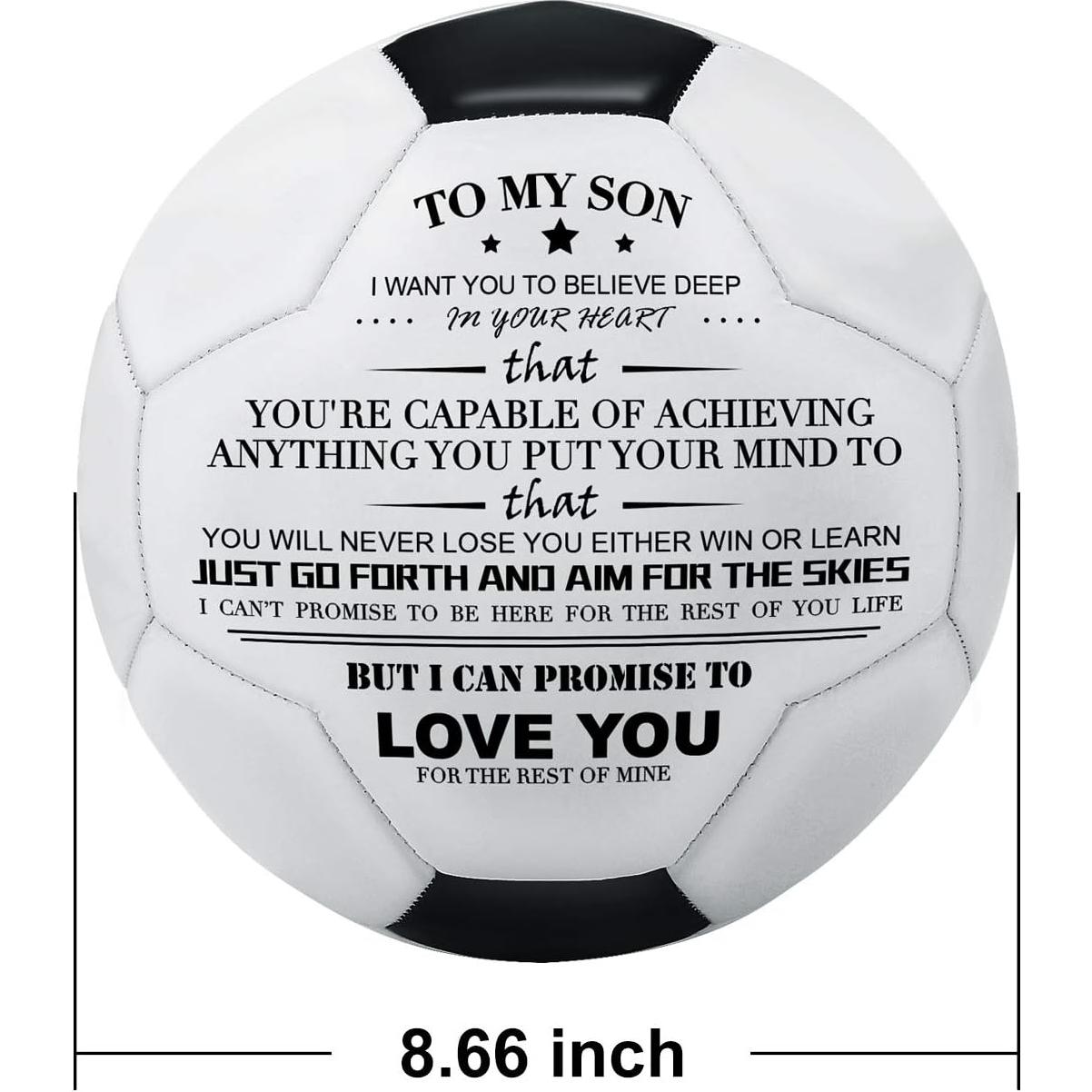 Balón de Fútbol KWOOD Clásico Personalizado con Bomba 22 cm