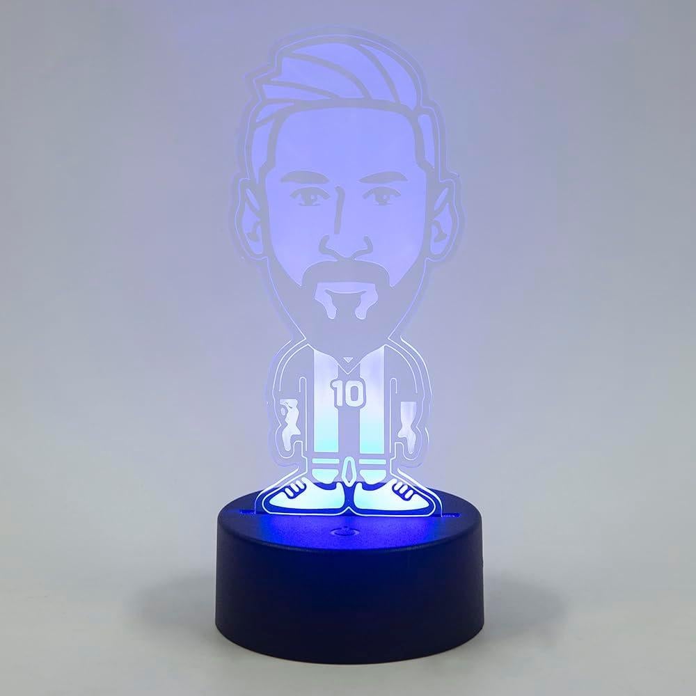 Lámpara 3D LED de Fútbol EXIGENT - 19x10 cm, 7 Colores