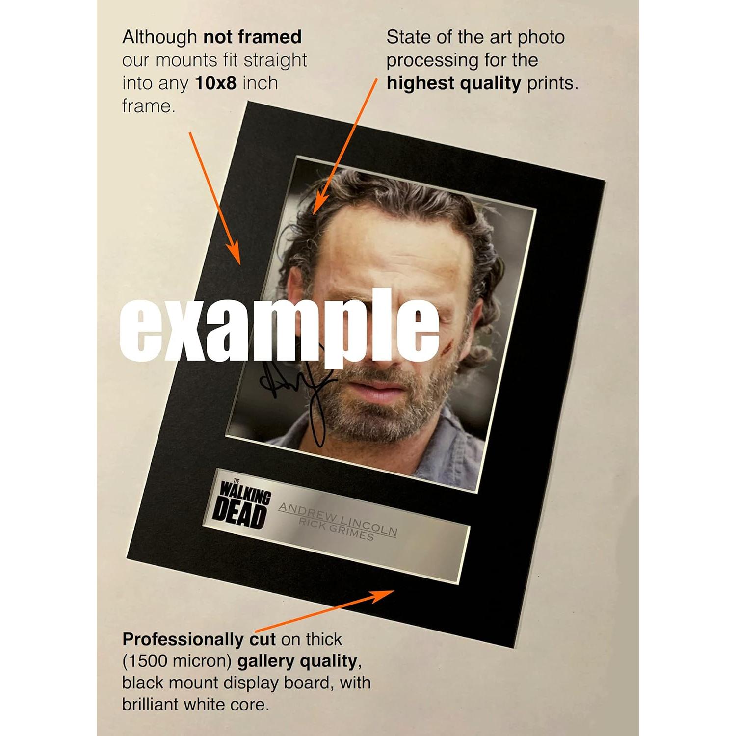 Foto Montada Firmada Kylian Mbappe #11 25.4x20.3 cm