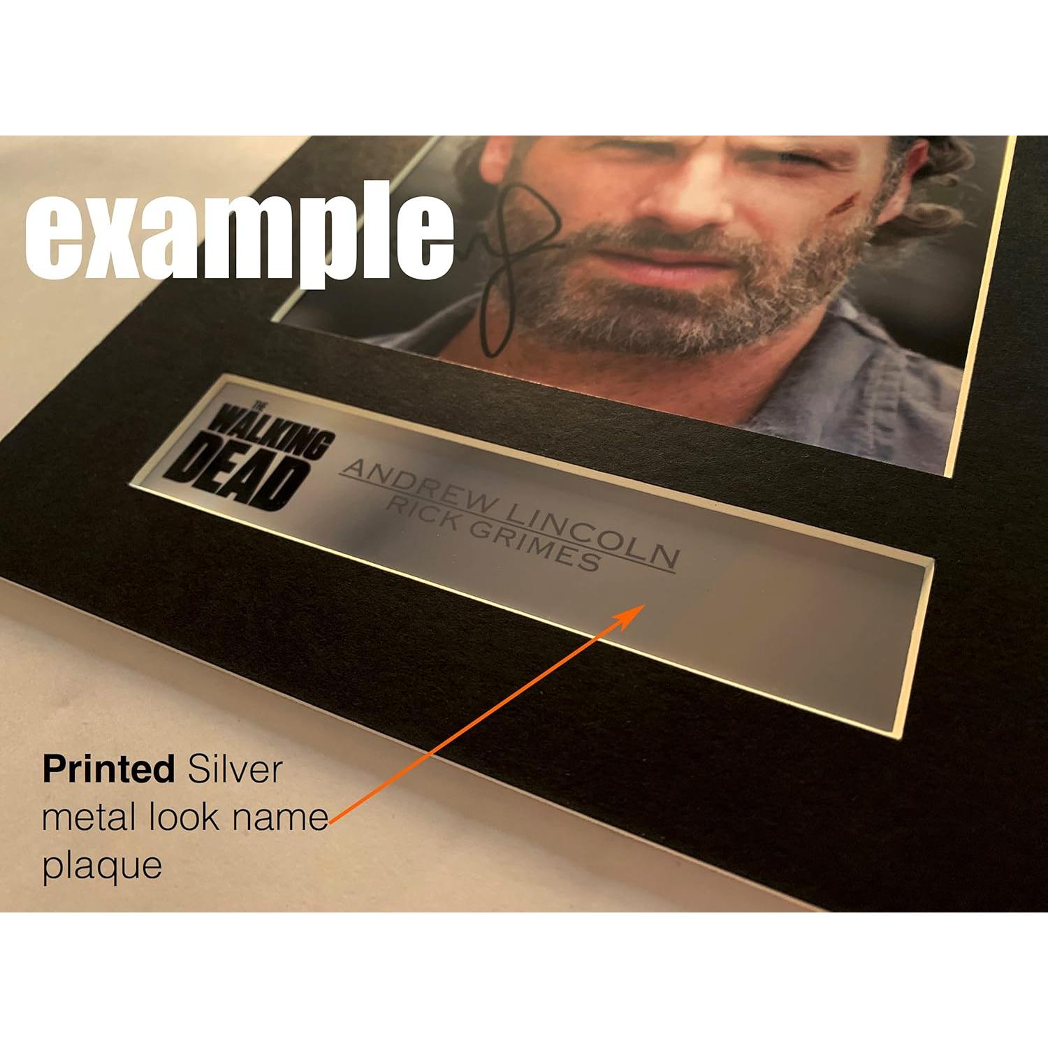 Foto Montada Firmada Kylian Mbappe #11 25.4x20.3 cm