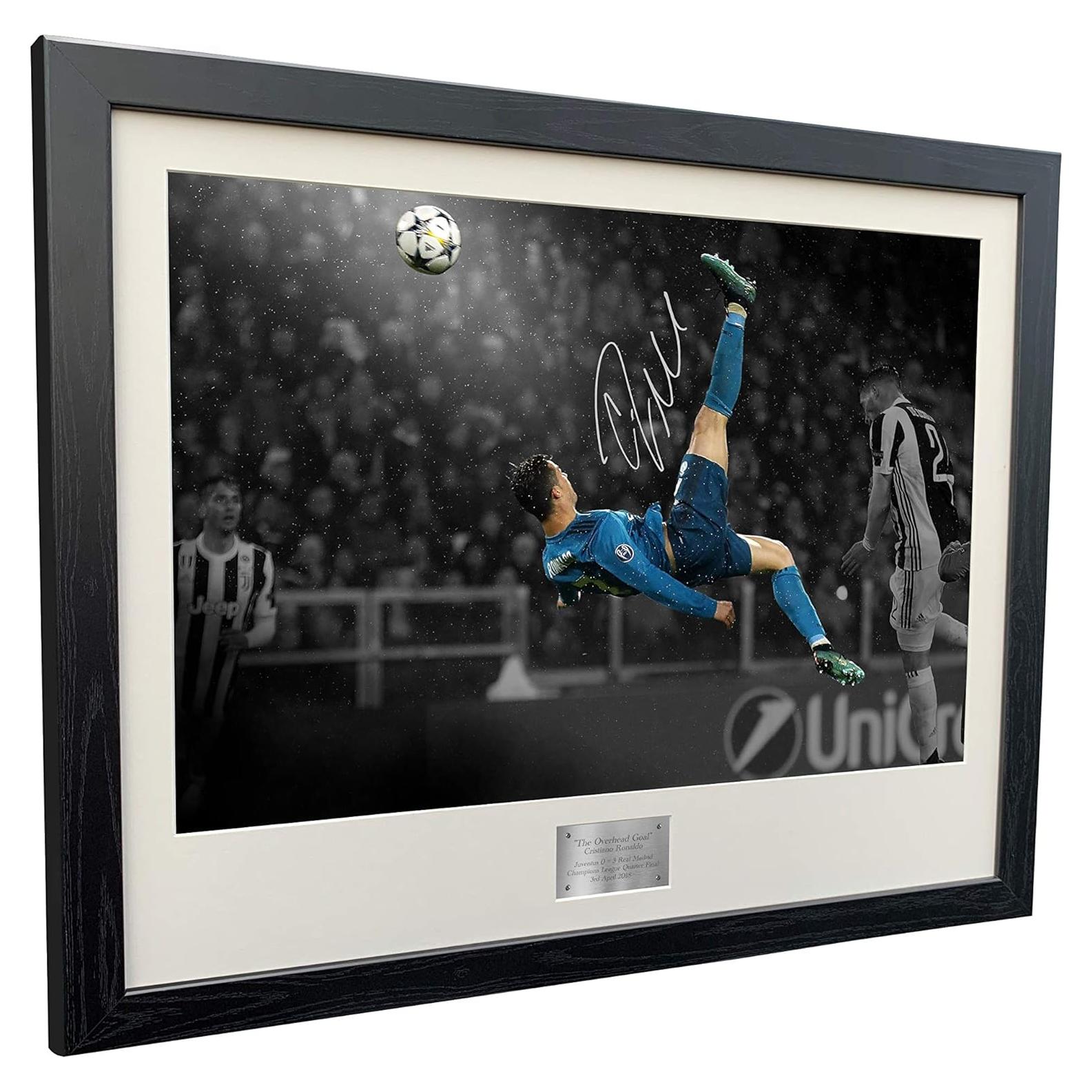 Foto Autografiada Christiano Ronaldo Juventus 0-3 Real Madrid