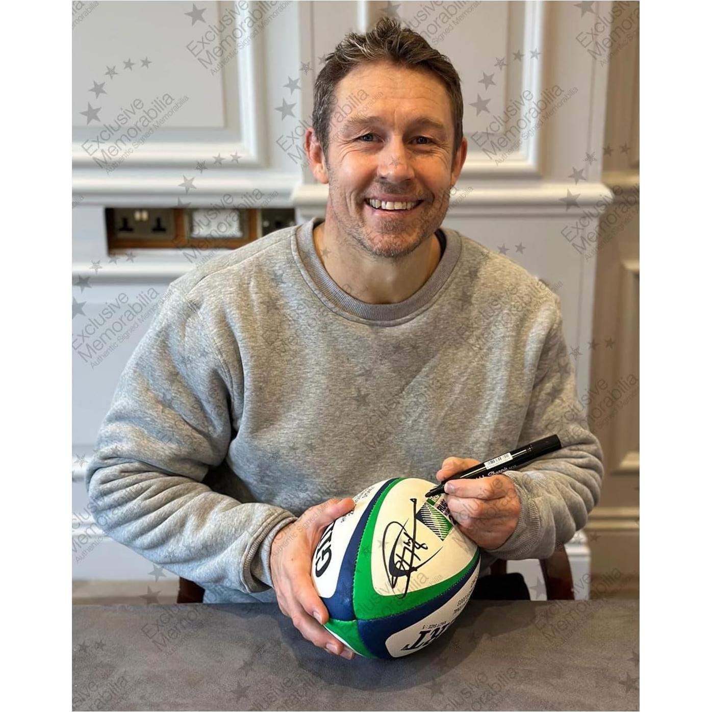 Balón de Rugby Réplica Final Copa del Mundo 2003 Firmado