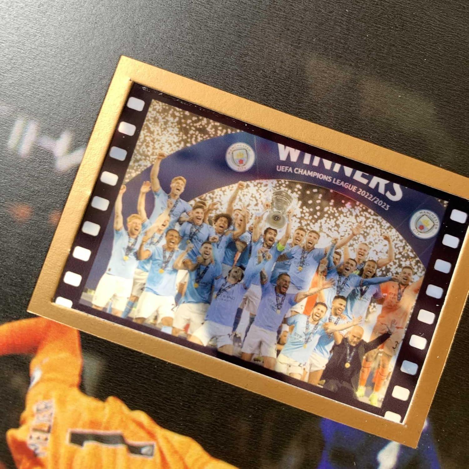 Póster Enmarcado Kevin De Bruyne 20x15 cm - Regalo Fútbol