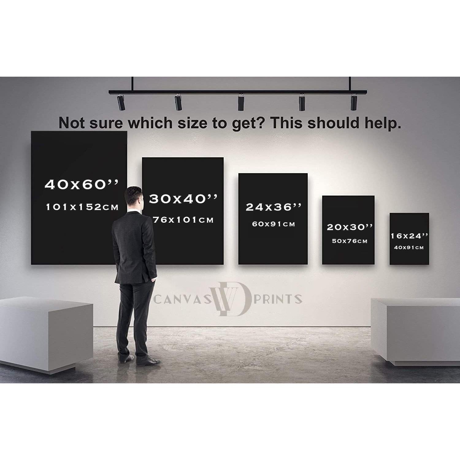 Póster de Ajedrez Messi vs Ronaldo en Lienzo 60x40 cm