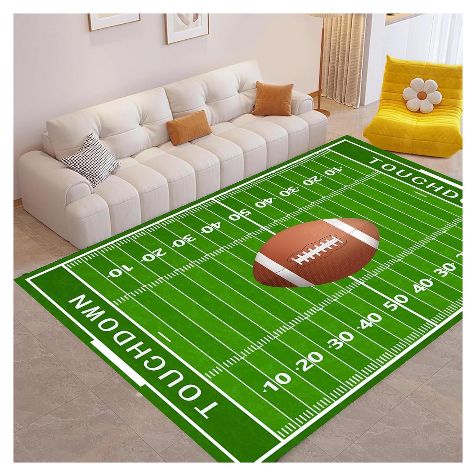 Alfombra de Fútbol BUUGVM 1.83x2.74m para Niños