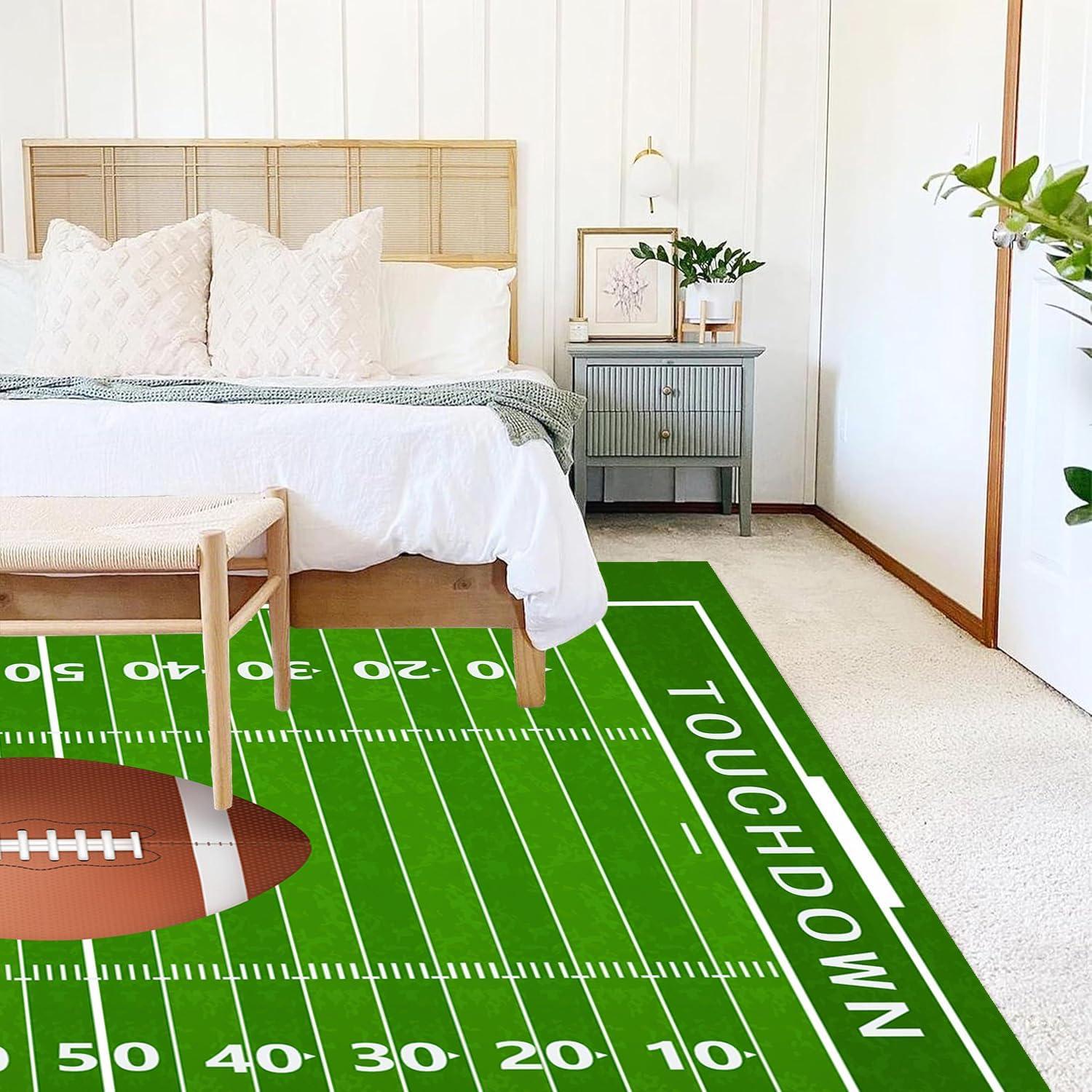 Alfombra de Fútbol BUUGVM 1.83x2.74m para Niños