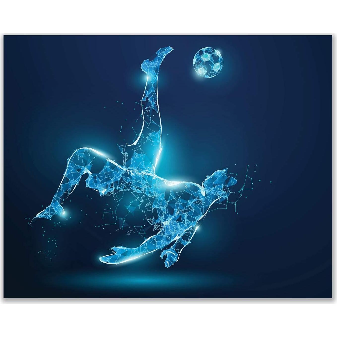 Conjunto de 4 Pósters de Fútbol 20x25 cm Sin Marco - Summit Designs