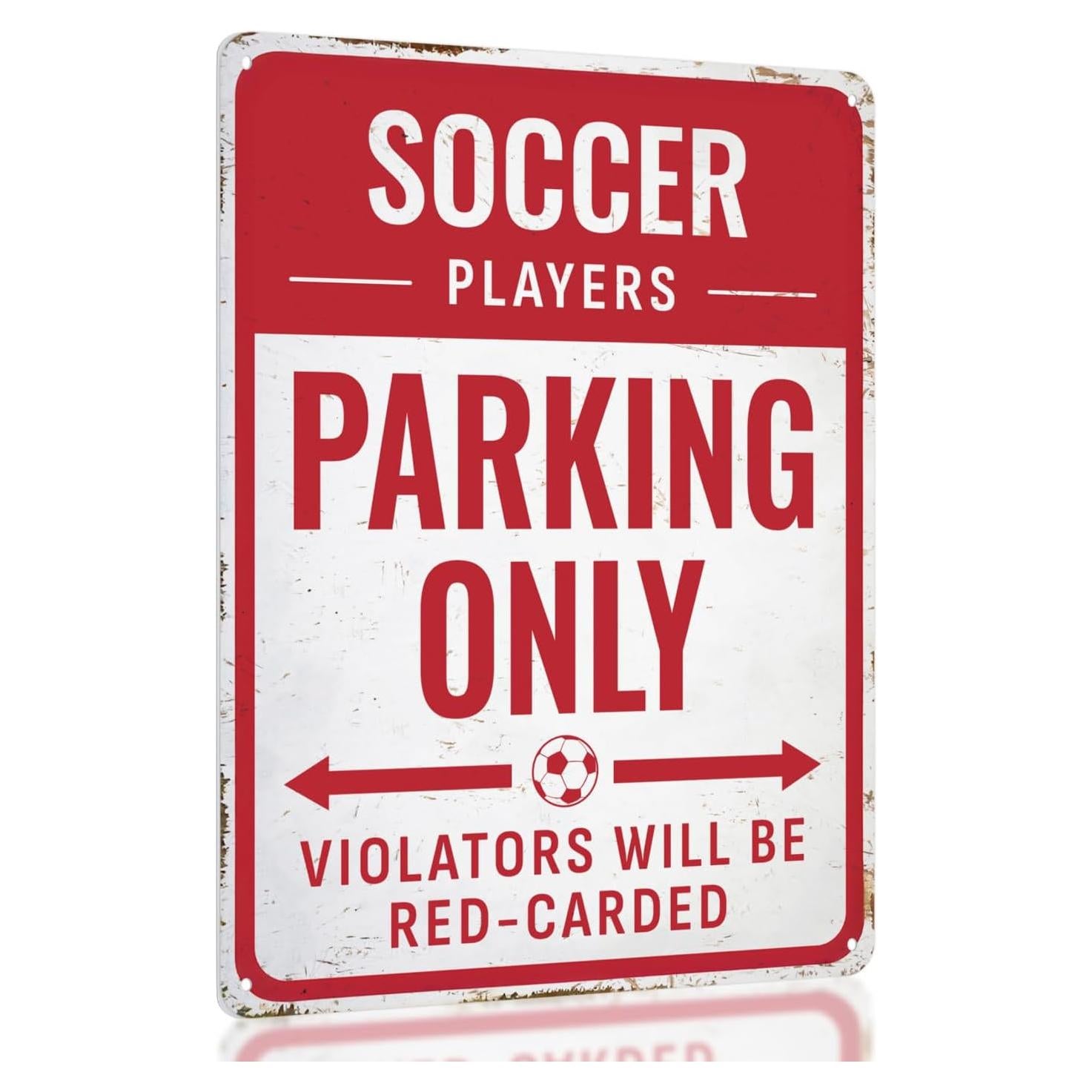 Cartel Decorativo de Fútbol Opix Design 27.9x21.1 cm Metal