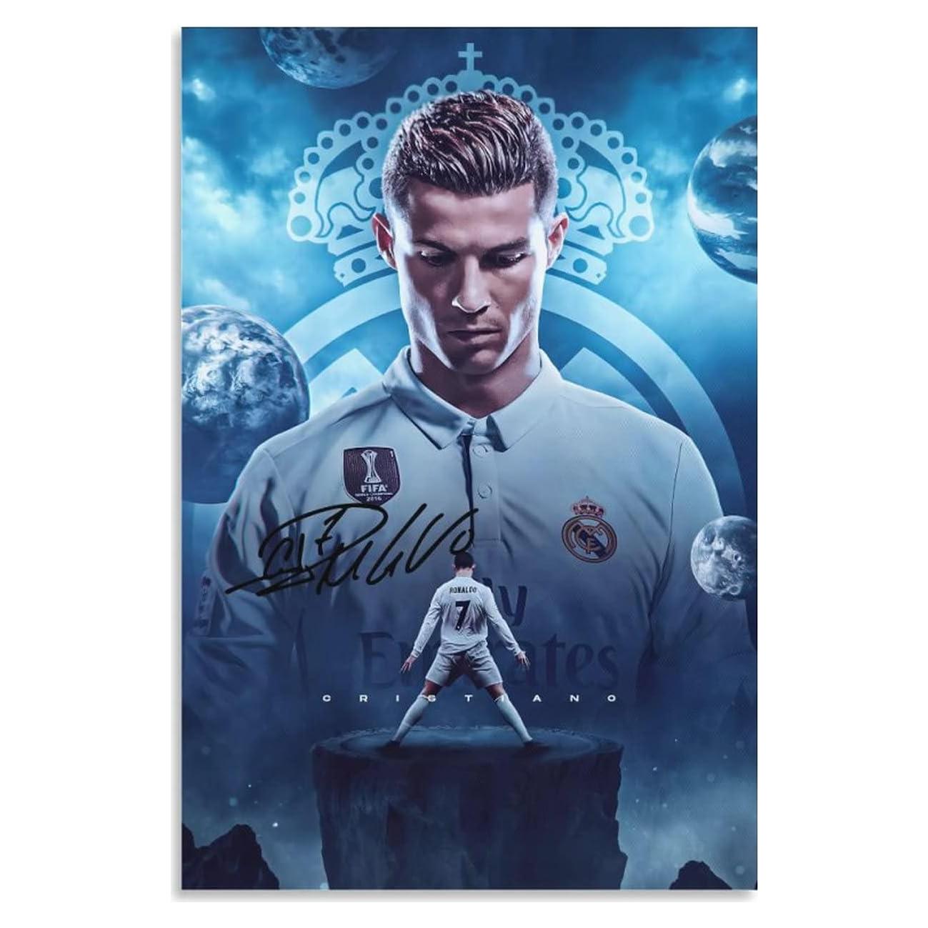 Póster de Lienzo Cristiano Ronaldo 40x60cm Decoración Hogar