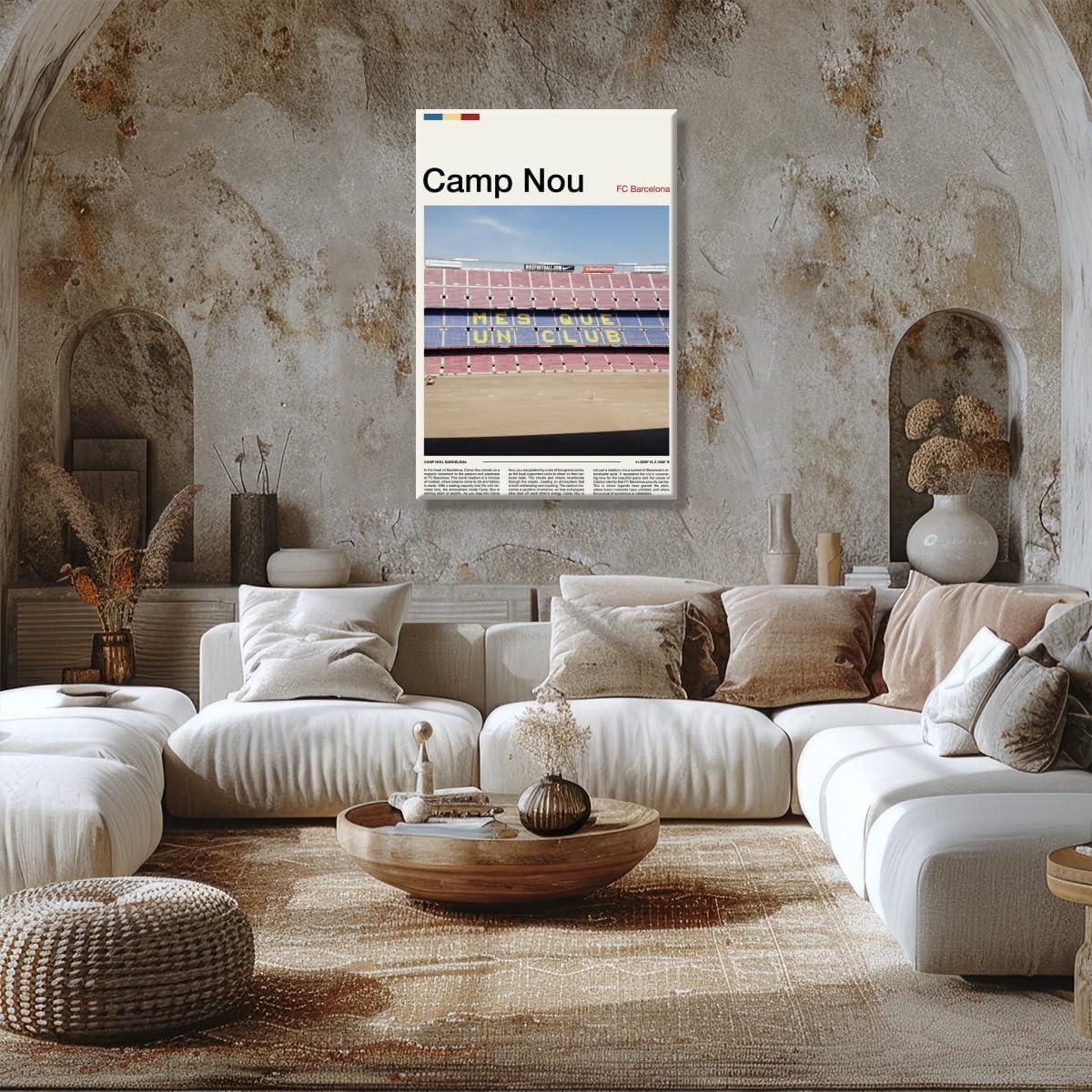 Póster de Estadio Camp Nou FC Barcelona 30.48x45.72cm