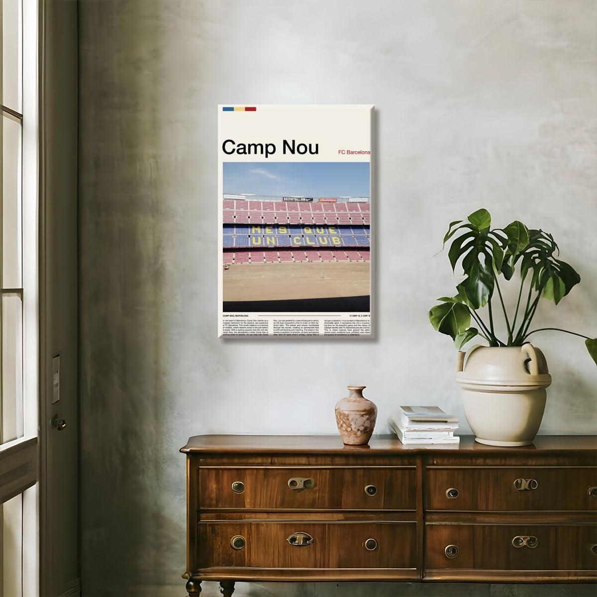 Póster de Estadio Camp Nou FC Barcelona 30.48x45.72cm