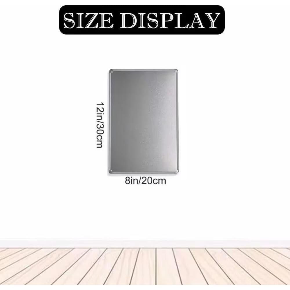 Señal de Metal Vintage de Fútbol 20x30 cm - Decoración Genérica