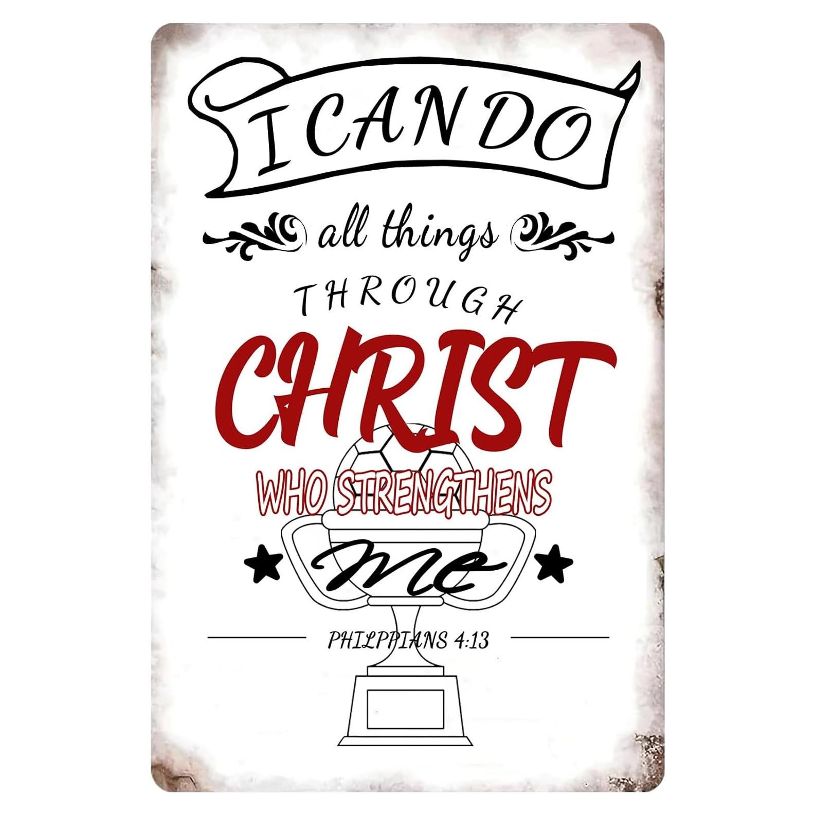 Póster Decorativo de Fútbol Vintage Stmoau 20x30cm