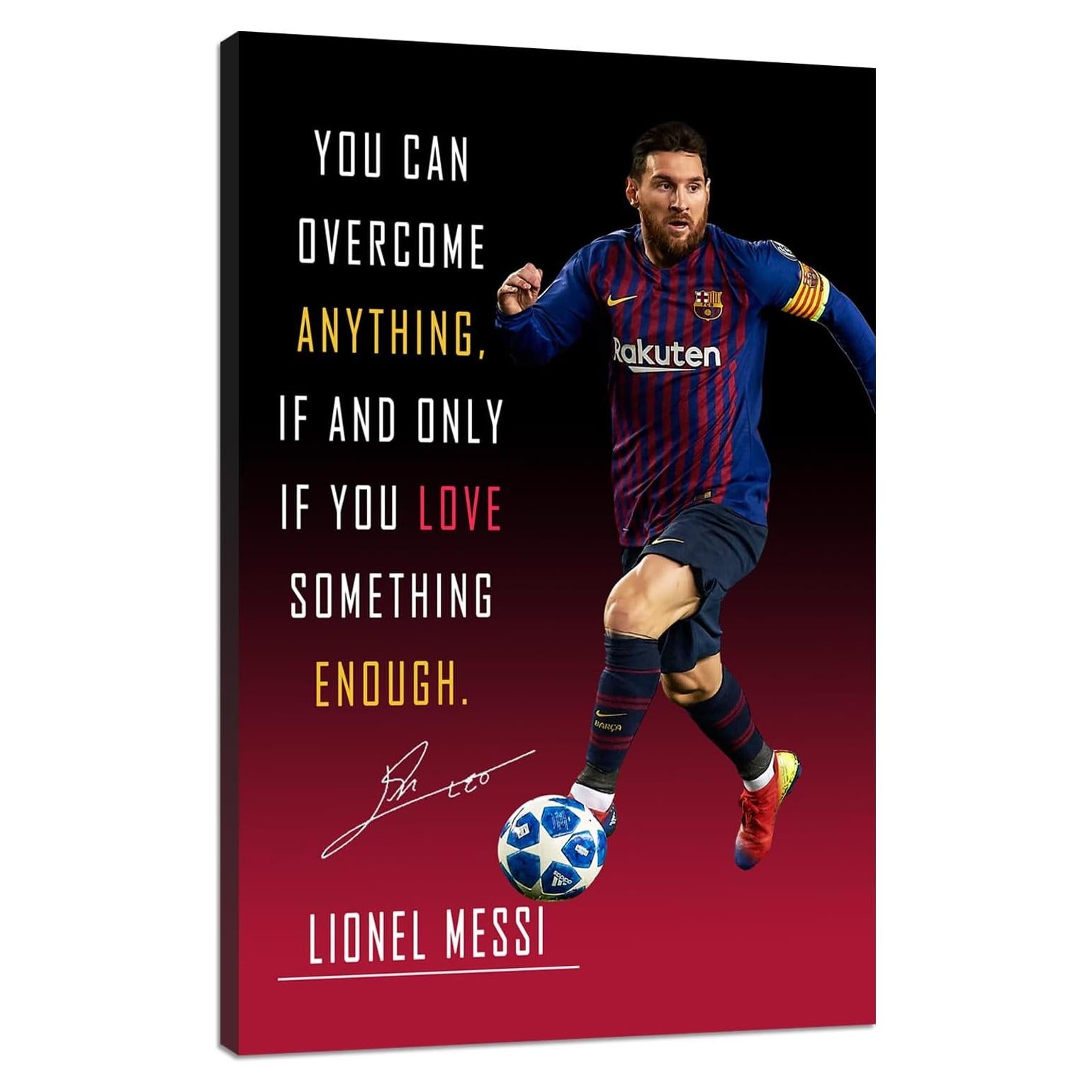 Póster de Fútbol Soccer FOSULA 30x40 cm con Marco