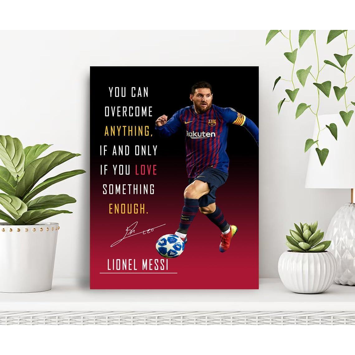 Póster de Fútbol Soccer FOSULA 30x40 cm con Marco