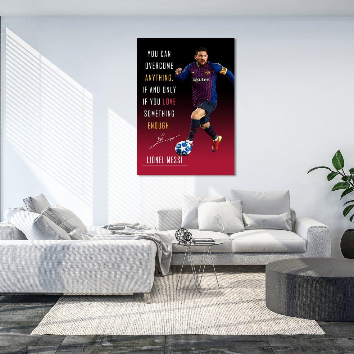 Póster de Fútbol Soccer FOSULA 30x40 cm con Marco