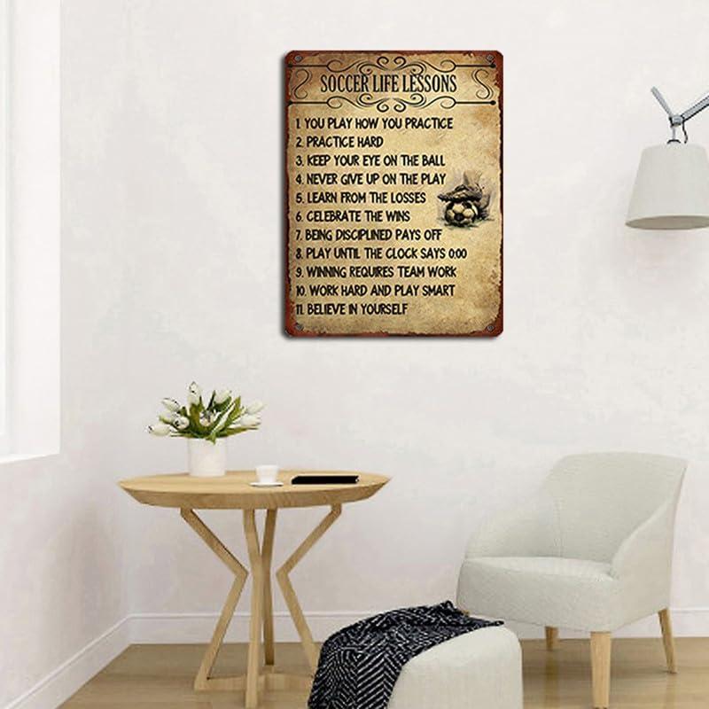 Cartel de Metal Retro 20x30 cm para Bar y Cocina - Changyong