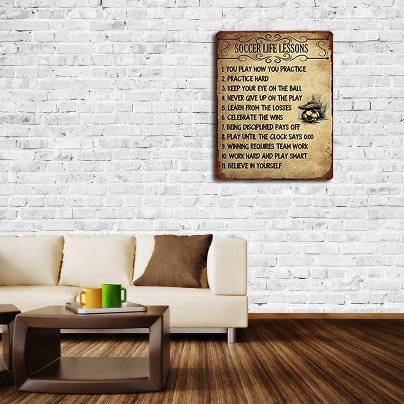 Cartel de Metal Retro 20x30 cm para Bar y Cocina - Changyong