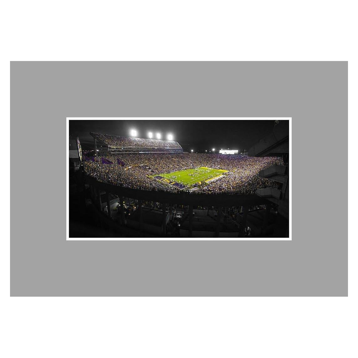 Póster Mate Impreso LSU Estadio Fútbol 91x51 cm ArtsyCanvas