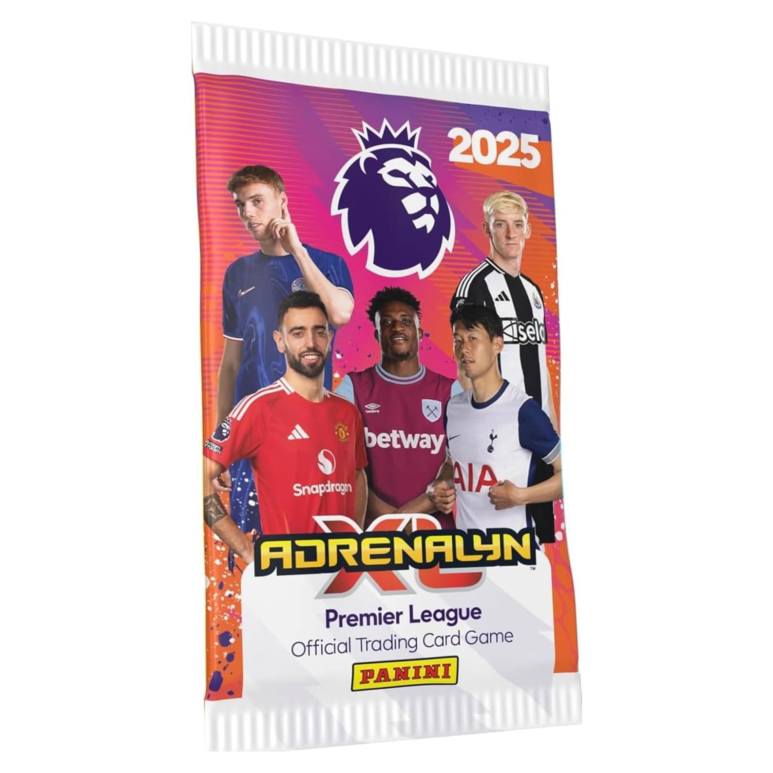 Paquete de Tarjetas de Fútbol Panini Premier League 2024/2025 - 8 Tarjetas