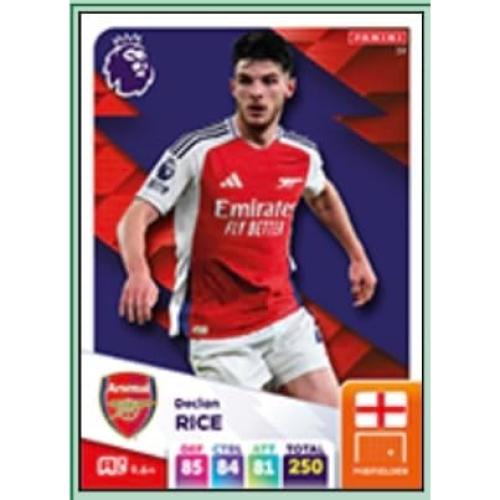 Paquete de Tarjetas de Fútbol Panini Premier League 2024/2025 - 8 Tarjetas