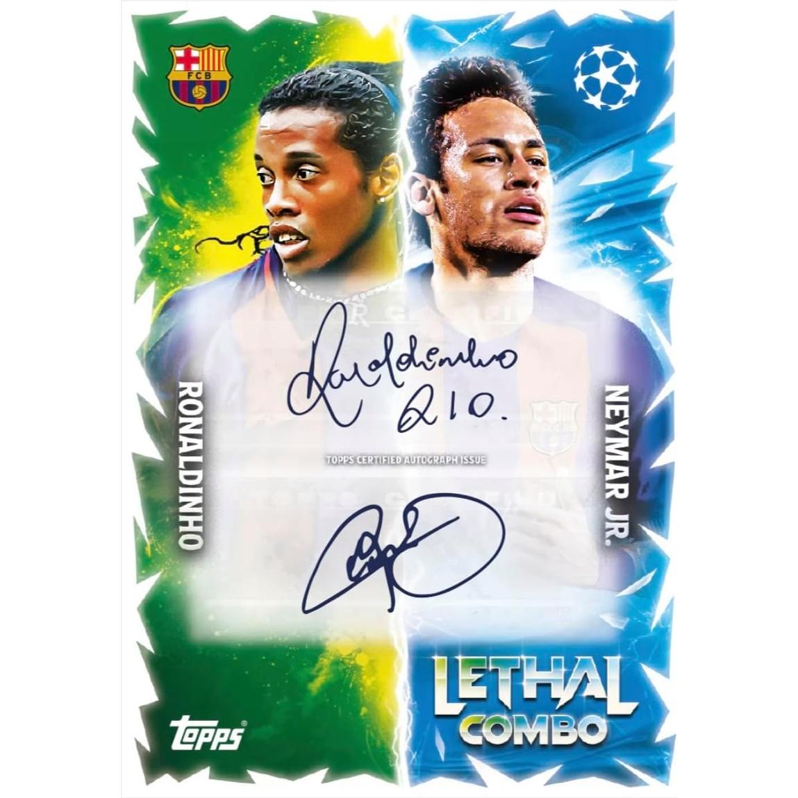Match Attax Topps 2026 - Paquete de 5 Tarjetas de Fútbol