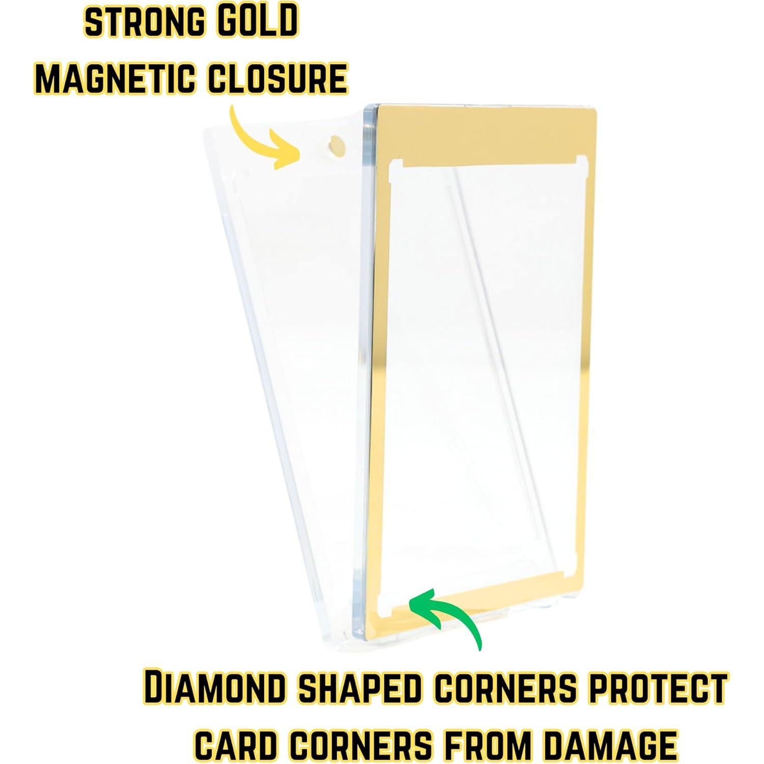 Soportes Magnéticos para Tarjetas 35pt The Collector's Hub - Paquete de 10 Multicolor