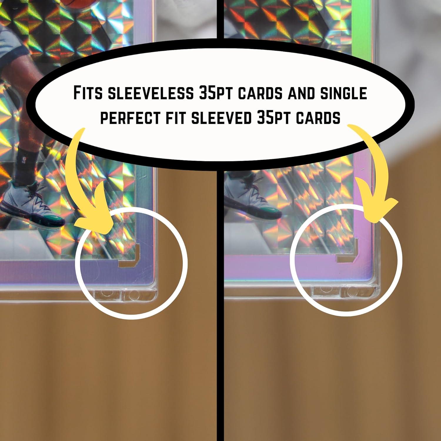 Soportes Magnéticos para Tarjetas 35pt The Collector's Hub - Paquete de 10 Multicolor