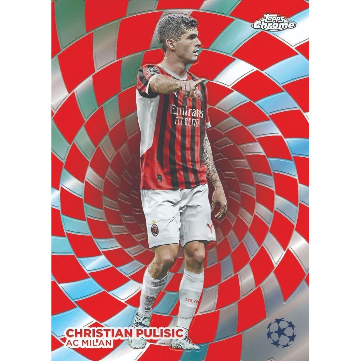 Caja de Valor UEFA 2024/25 Topps - 7 Paquetes de Cartas