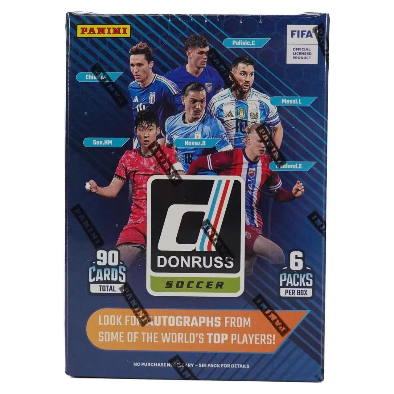 Caja de tarjetas Panini Donruss Soccer 2024/25 6-Pack Hobby