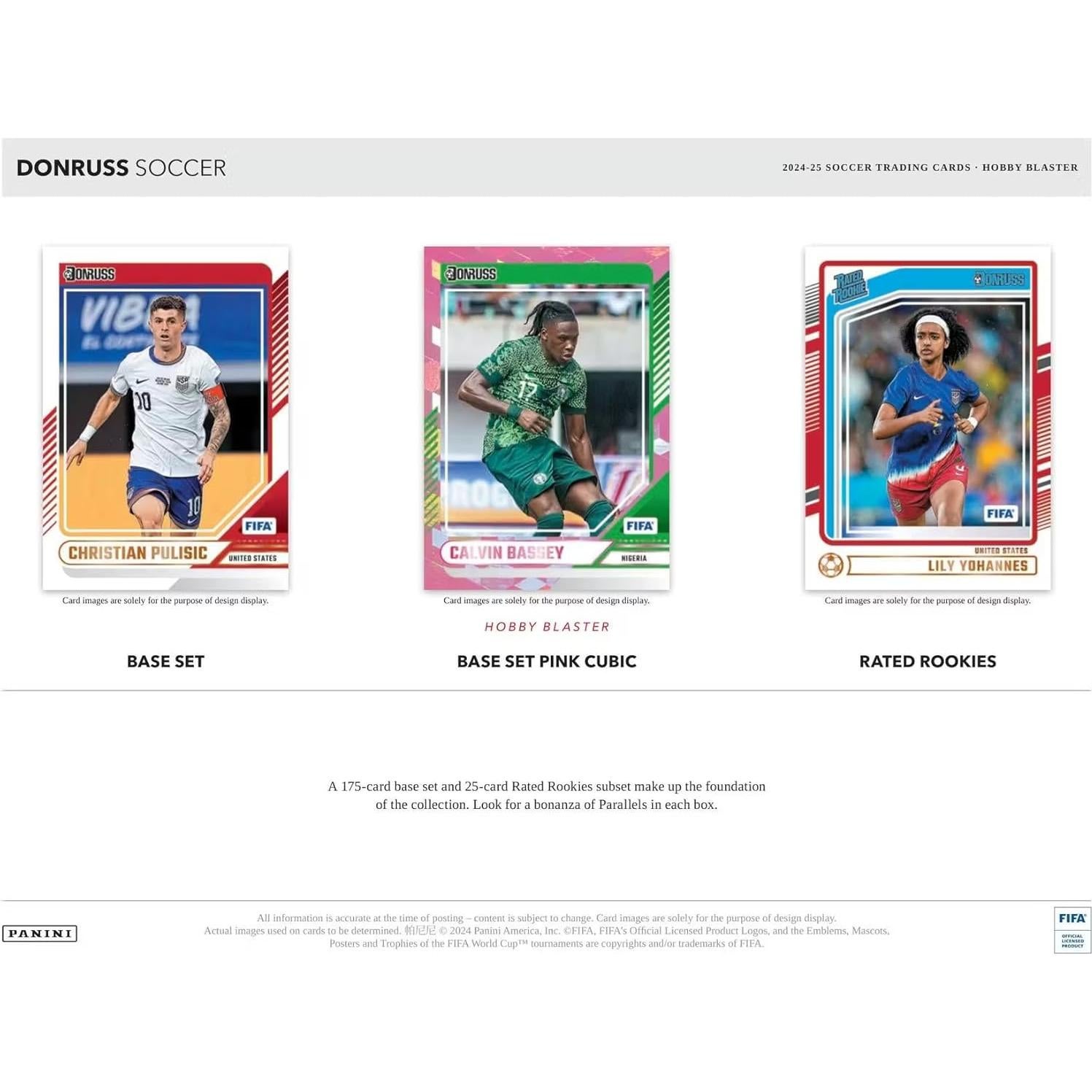 Caja de tarjetas Panini Donruss Soccer 2024/25 6-Pack Hobby